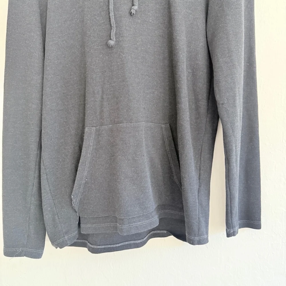 AG Adriano Goldschmied Men's Charcoal Gray Hoodie Size MMedium